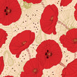 Poppy pattern Poppy pattern