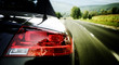 Black car