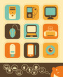 Computer and Electronics Icon Set