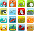 Set of a sport icons