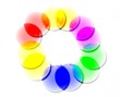 Regenbogenfarben