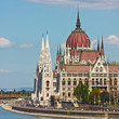 Budapest, the building of the Parliament (Hungary)