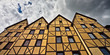 Row of Half-timbered Houses