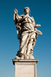 Blessing angel statue in Saint Angel bridge, Rome