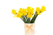 Osterblumen in Vase