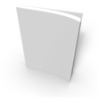 ebook blanc ouvert et en perspective