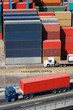 Truck and containers Truck and containers