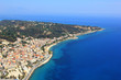 Aerial view on Zakynthos Greece