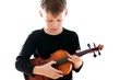 Boy with violin