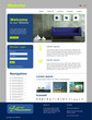 Website Template "Blue Furniture"