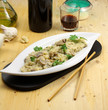Risotto ai funghi - Risotto with mushrooms Risotto ai funghi - Risotto with mushrooms