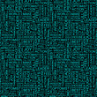 OPTIMISM. Seamless vector background. Wordcloud illustration.