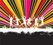 people jumping on an abstract splash background people jumping on an abstract splash background