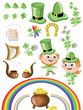St. Patricks day,icons