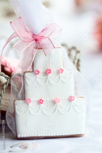 Photo: Wedding cake favor Wedding cake favor