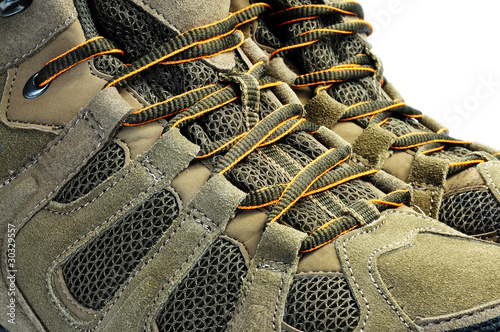 Photo: Laced walking boots Laced walking boots