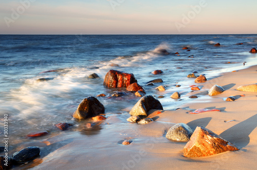 Photo: Coast in baltic Coast in baltic