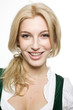 Mädchen im Dirndl Portrait