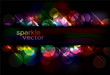 Blurry glowing neon circle light effect background Blurry glowing neon circle light effect background