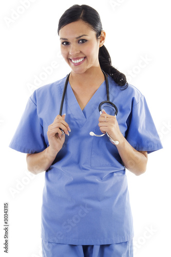 Photo: Female healthcare worker Female healthcare worker