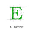 Logo design letter E # Vector Logo design letter E # Vector