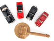 Gavel auction and cars