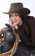 Cowgirl Candid