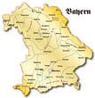 Bayern Übersicht gold antik