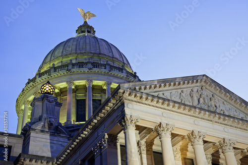 Photo: Dome of State Capitol Building in Jackson Dome of State Capitol Building in Jackson