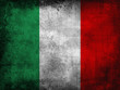 Italy grunge flag
