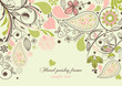 Floral paisley frame Floral paisley frame