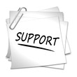 haftnotiz support