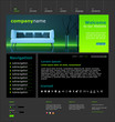 Website Template "Neon Green Furniture"