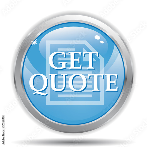 "GET QUOTE ICON" Stock image and royalty-free vector files on Fotolia