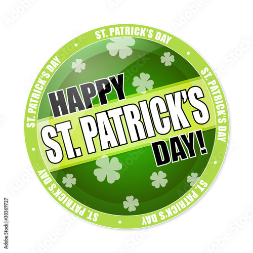 Illustration: Happy St. Patrick's Day! Happy St. Patrick's Day!