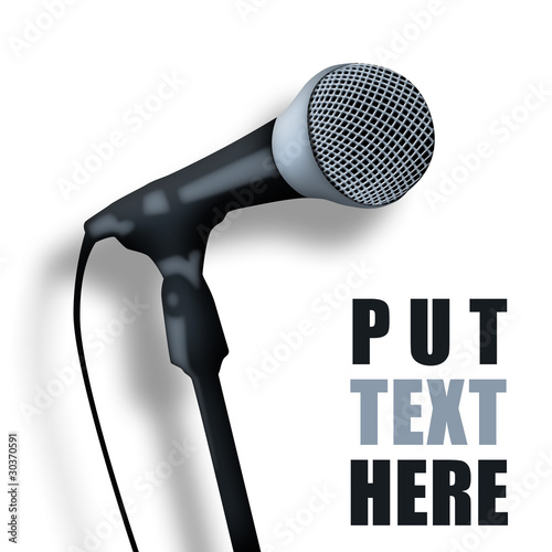 Illustration: Microphone Microphone