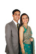 Photo: Indian couple in traditional wear. Indian couple in traditional wear.