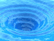 Ocean whirlpool, water vortex