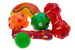 Plastic toy for dog close up