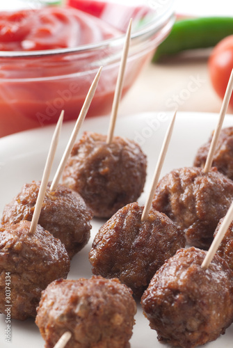 Photo: Meat Ball Appetizer Meat Ball Appetizer