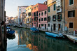 Photo: canal between houses venice canal between houses venice