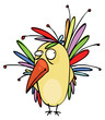 Vektor: Very beautiful bird Very beautiful bird
