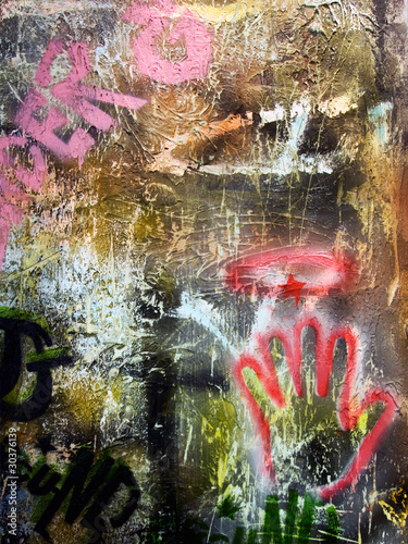 Photo: Colorful graffiti Colorful graffiti