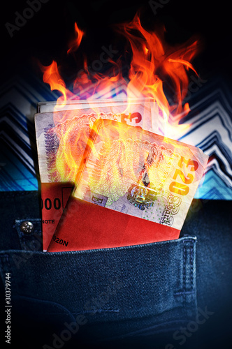 Photo: Money to burn Money to burn