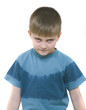 The frowned boy
