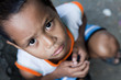 young Asian boy portrait