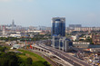 North Tower - new modern business center. Panorama of Moscow North Tower - new modern business center. Panorama of Moscow