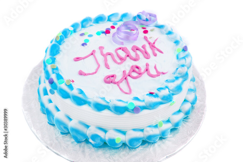 Photo: thank you cake thank you cake