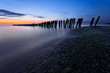 Breakwaters at Twilight