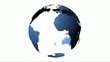 Slow Rotation Globe